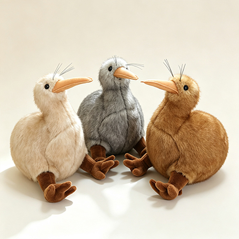 Kids Toys New Zealand - Hot Ealistic Kiwi Bird Plush Toy