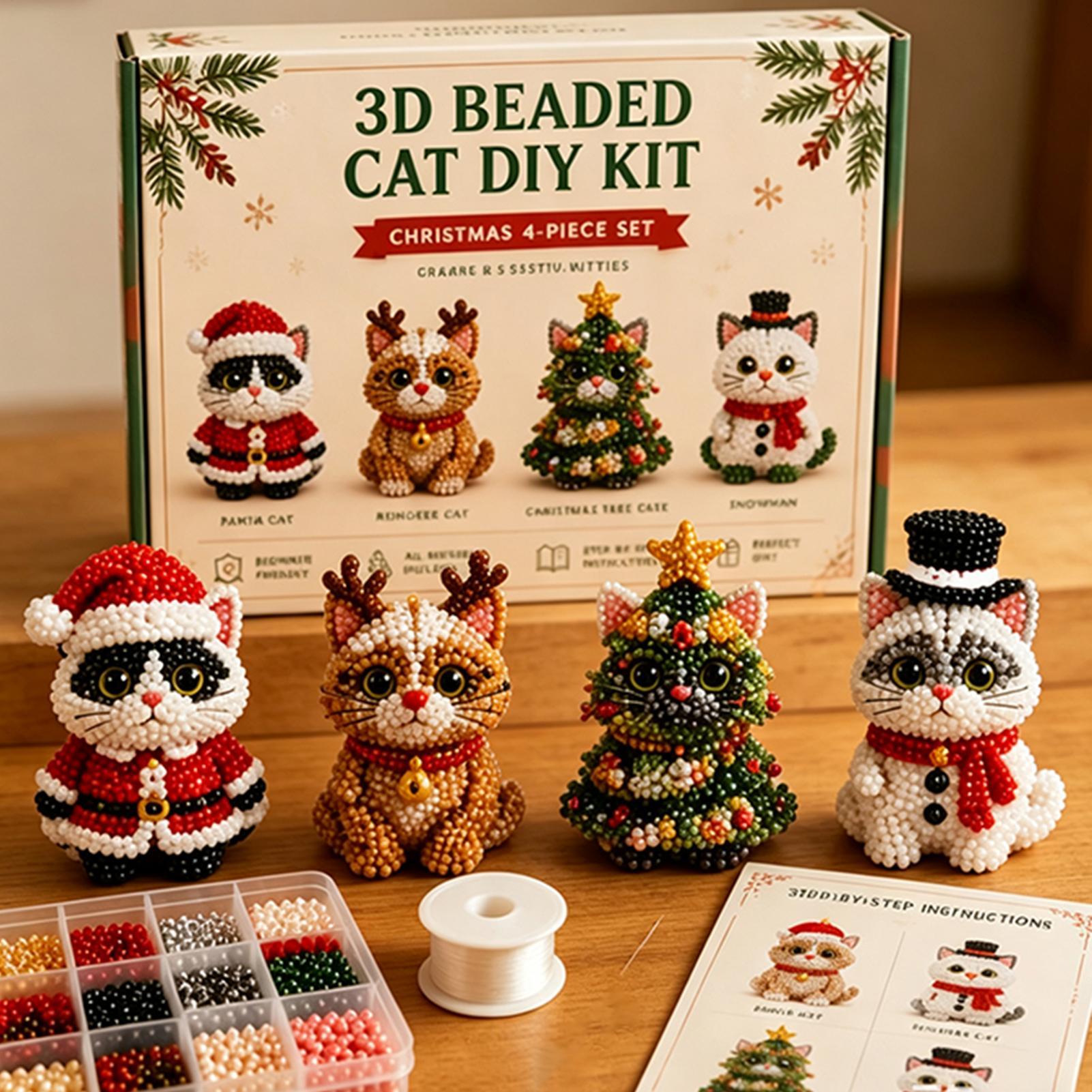 Kids & Toys Expo Saudi Arabia - Animal Beading Kit With Instructions Christmas