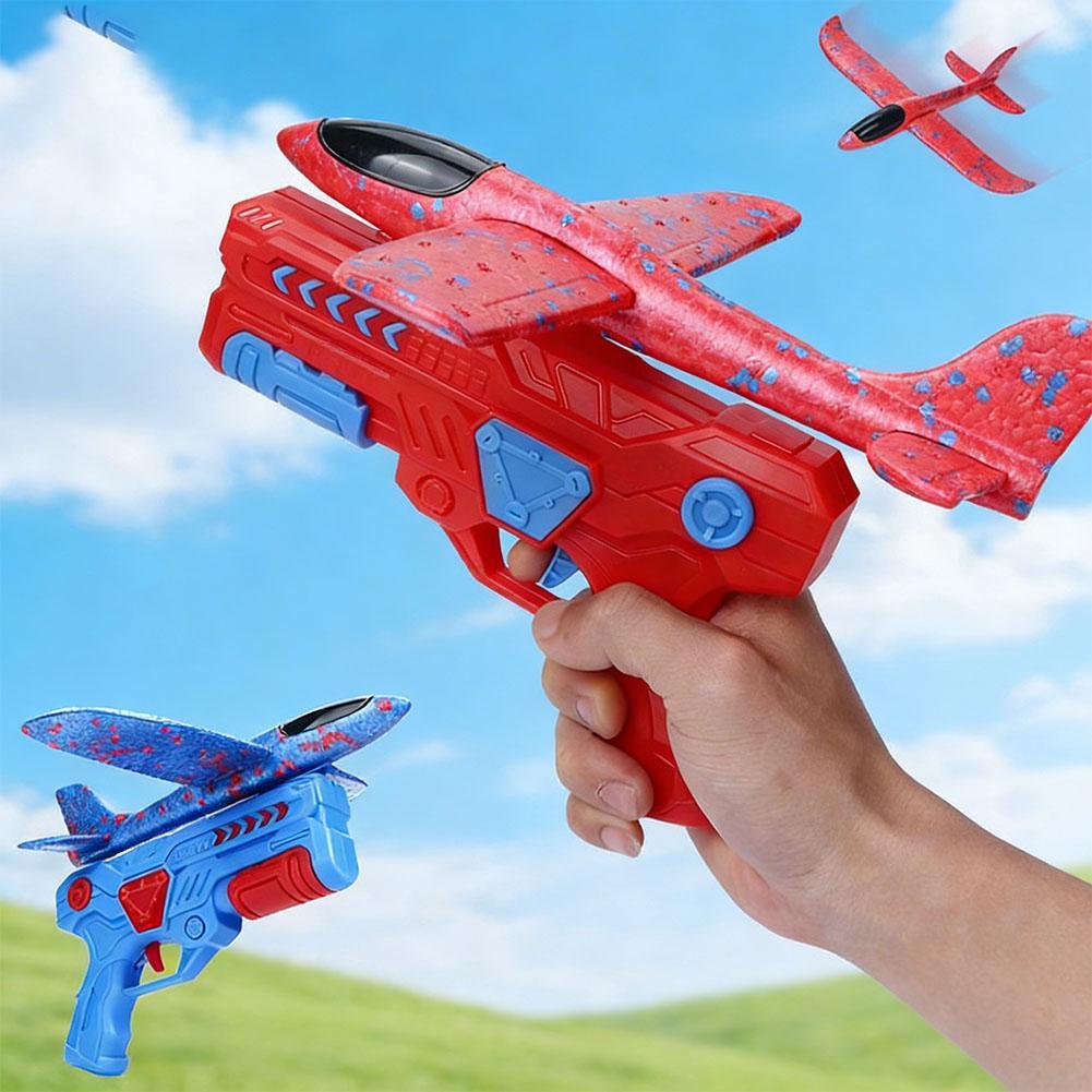 Catapult Launcher Toy - Glowing Foam Aircraft 10M Launcher Catapult