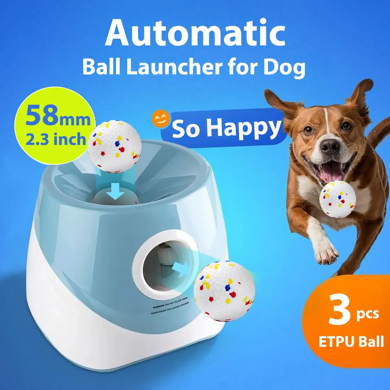 Dog Tennis Ball Launcher Dogs  - Catapult Launcher Toy recension och pris