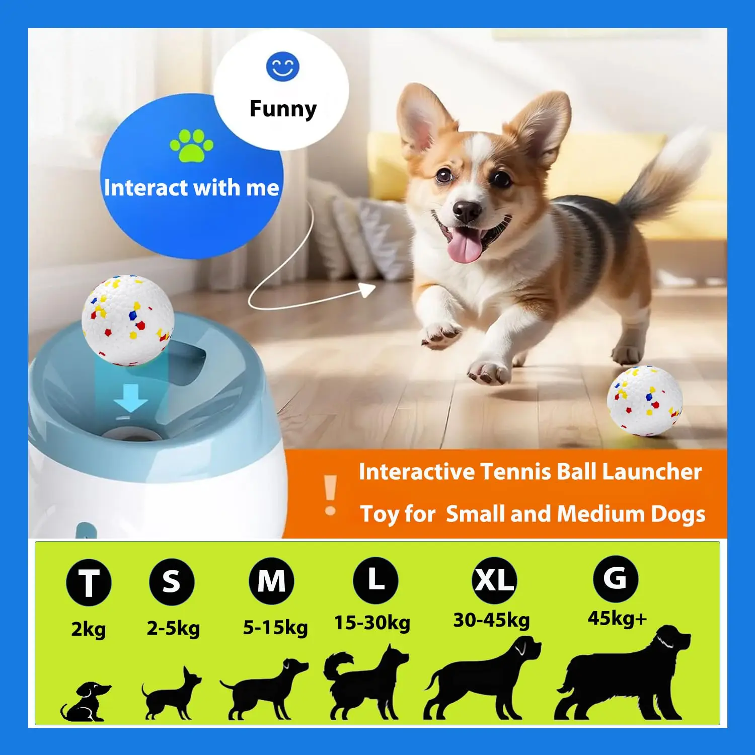 Dog Tennis Ball Launcher Dogs  - Catapult Launcher Toy recension och pris