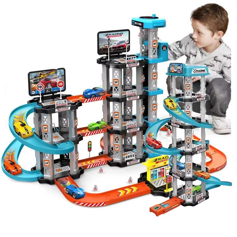 Car Racing Track Ramp Toy Chil - Catapult Launcher Toy recension och pris