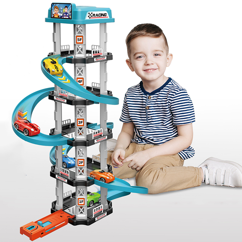 Car Racing Track Ramp Toy Chil - Catapult Launcher Toy recension och pris
