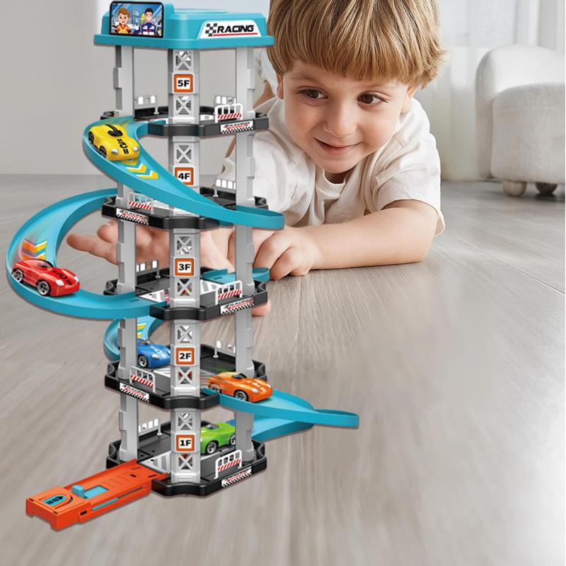 Car Racing Track Ramp Toy Chil - Catapult Launcher Toy recension och pris