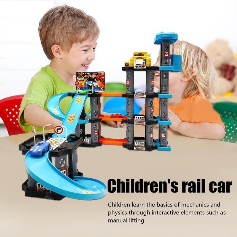 Car Racing Track Ramp Toy Chil - Catapult Launcher Toy recension och pris
