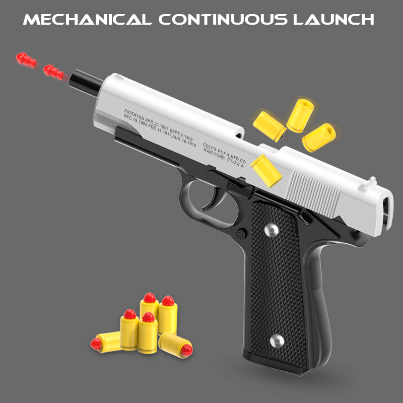 M1911 Colt Toy Gunman Gun, Sof - Catapult Launcher Toy recension och pris