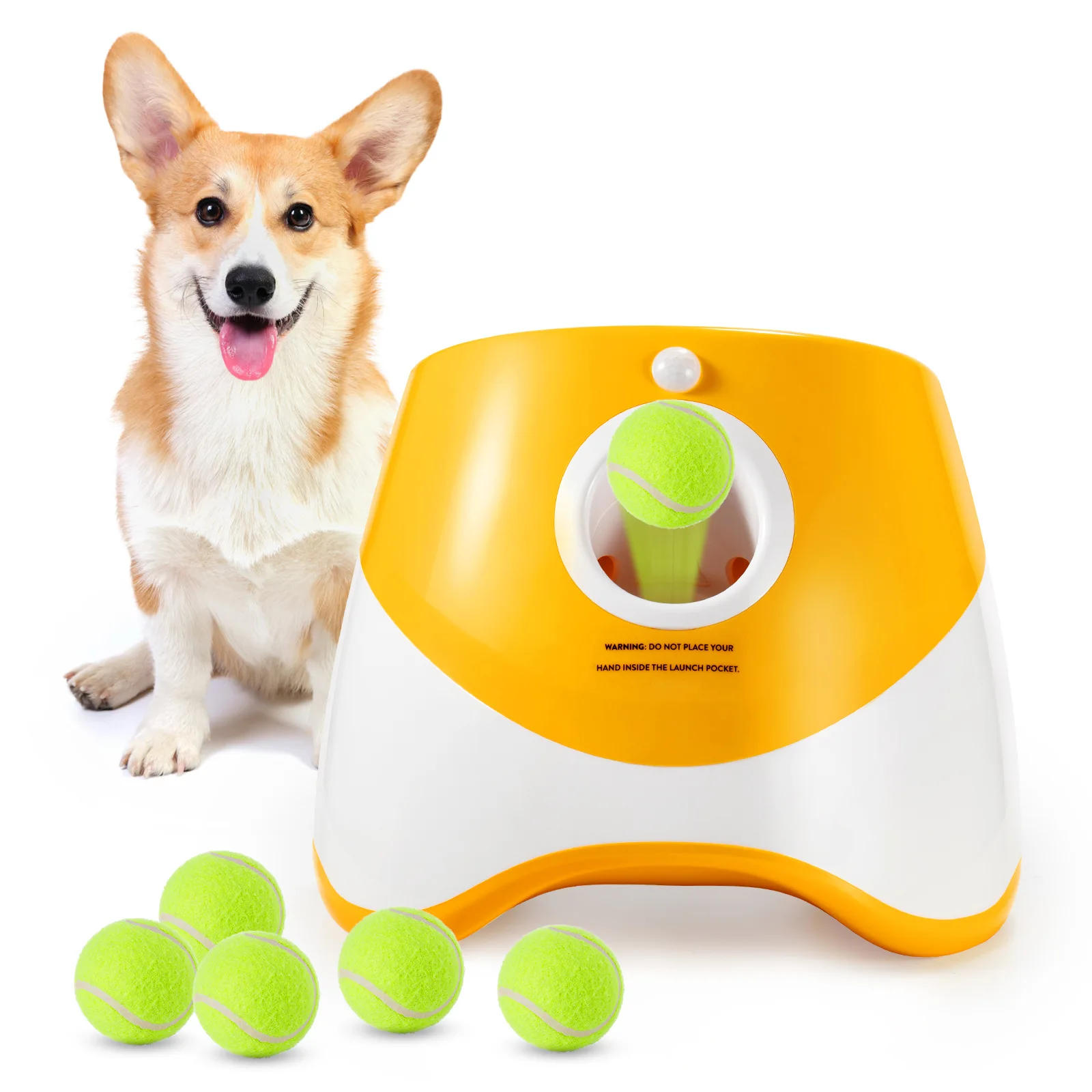 Dog Tennis Launcher Automatic  - Catapult Launcher Toy recension och pris