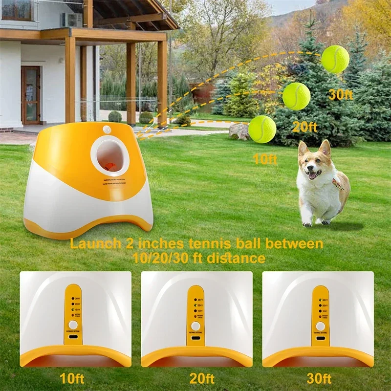 Dog Tennis Launcher Automatic  - Catapult Launcher Toy recension och pris
