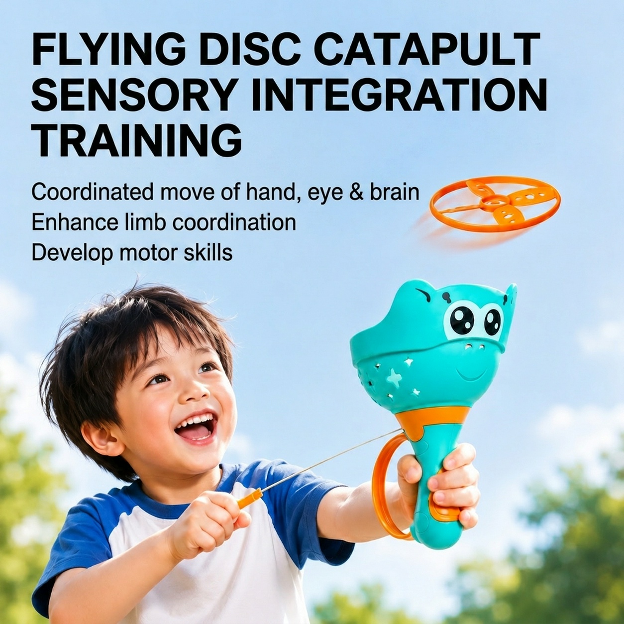 Mquduo Flying Disc Catapult La - Catapult Launcher Toy recension och pris