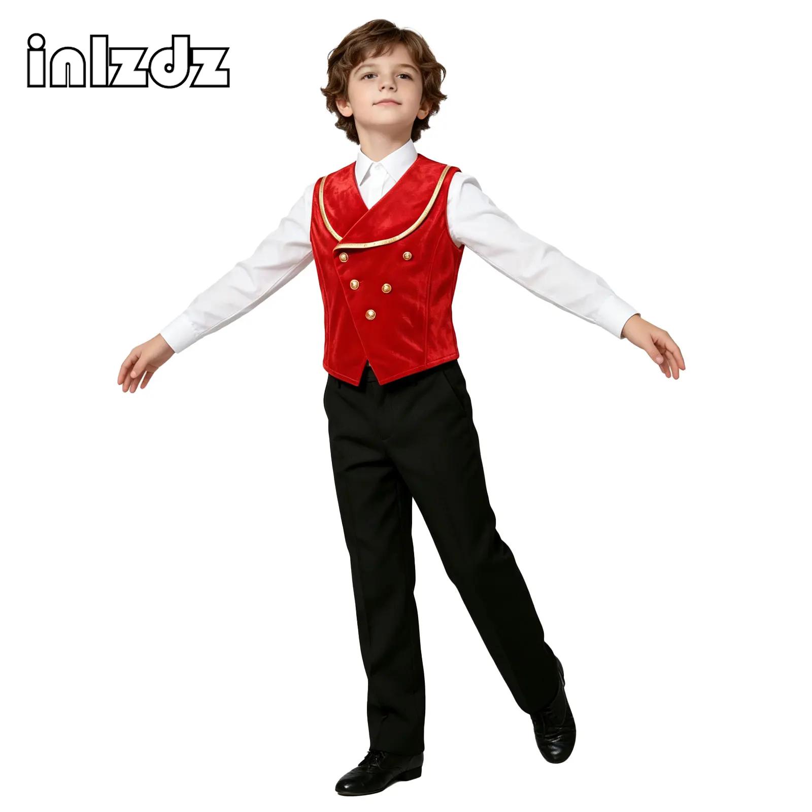Kids Boys Medieval Velvet Vest - Kids & Toys Expo Saudi Arabia recension och pris