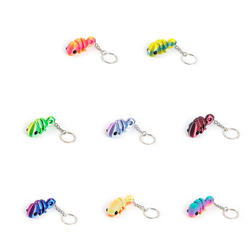 Quirky 3D Print Chameleon Keyc - Kids Quirky Toys recension och pris