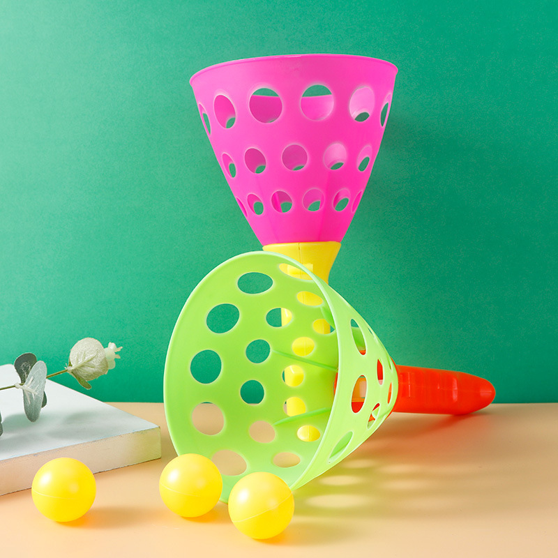 Double Catcher Throwing Toy Ca - Catapult Launcher Toy recension och pris