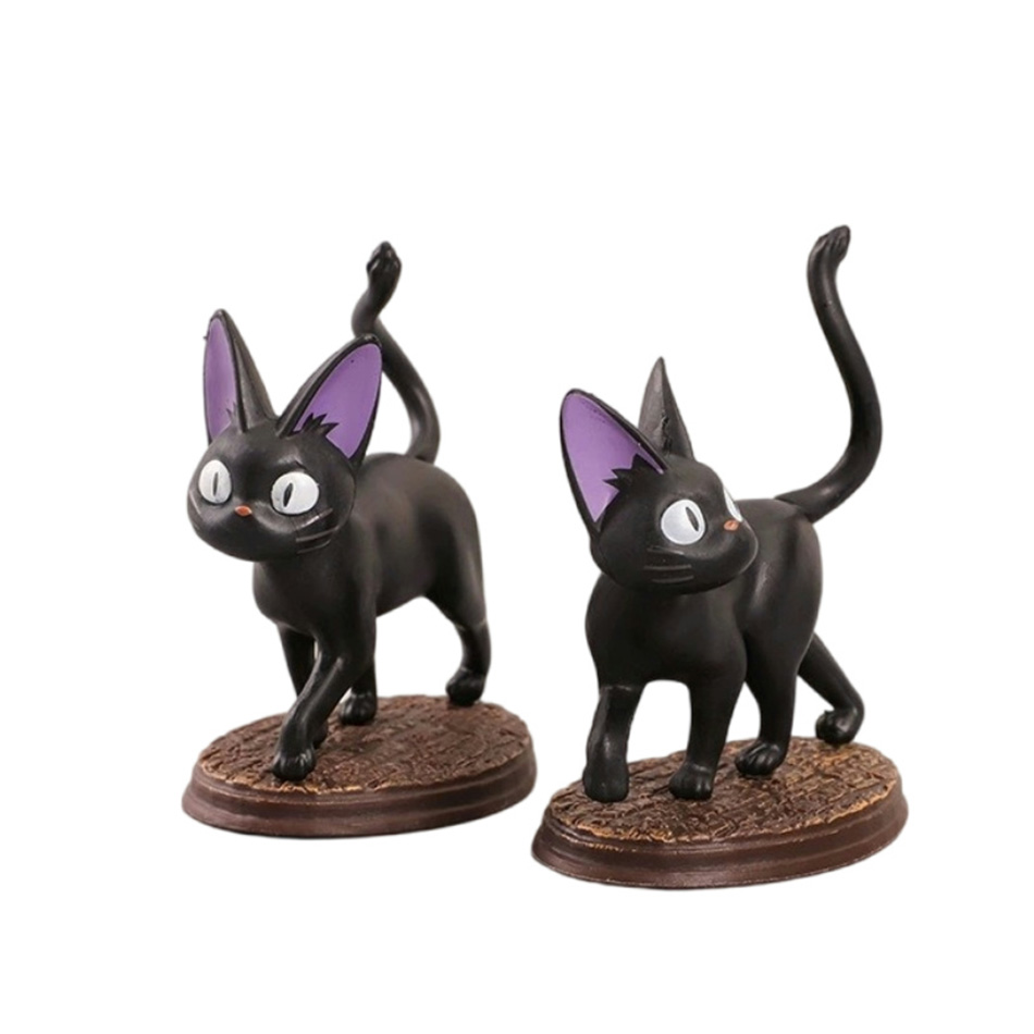 6pcs/set Cartoon Black Cat Jij - Kids Toys Jiji recension och pris