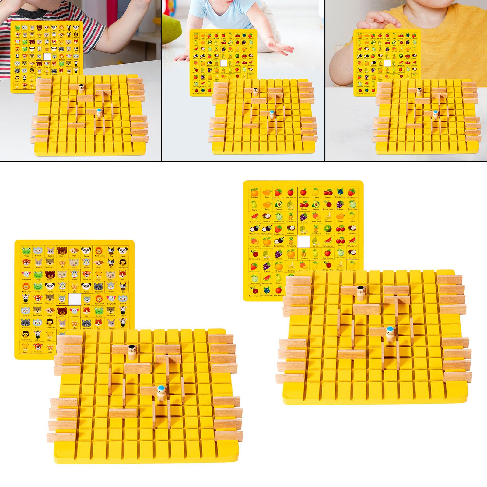 Interactive Wooden Board Game  - Kids Toys Shop recension och pris