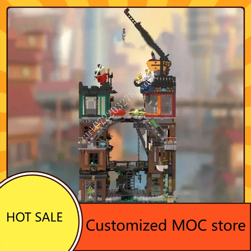 3014PCS  (Re)Work(ed)shop  MOC - Kids Toys Shop recension och pris