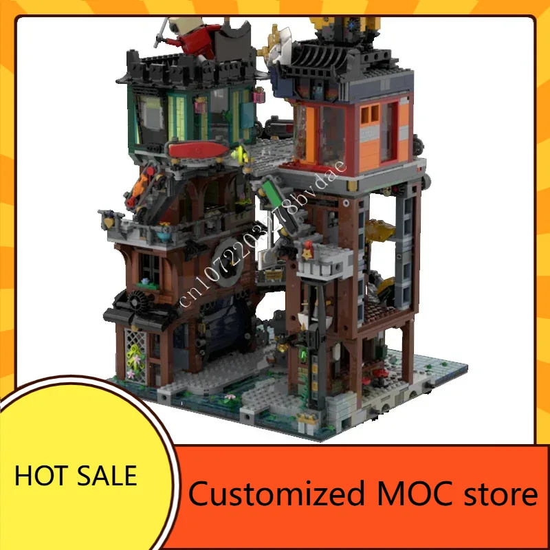 3014PCS  (Re)Work(ed)shop  MOC - Kids Toys Shop recension och pris