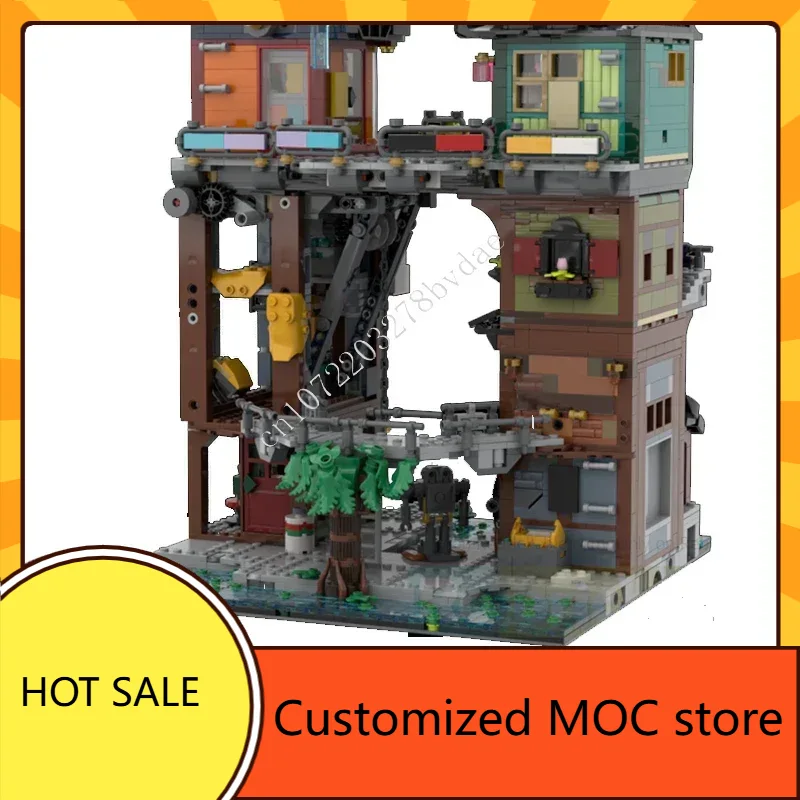 3014PCS  (Re)Work(ed)shop  MOC - Kids Toys Shop recension och pris