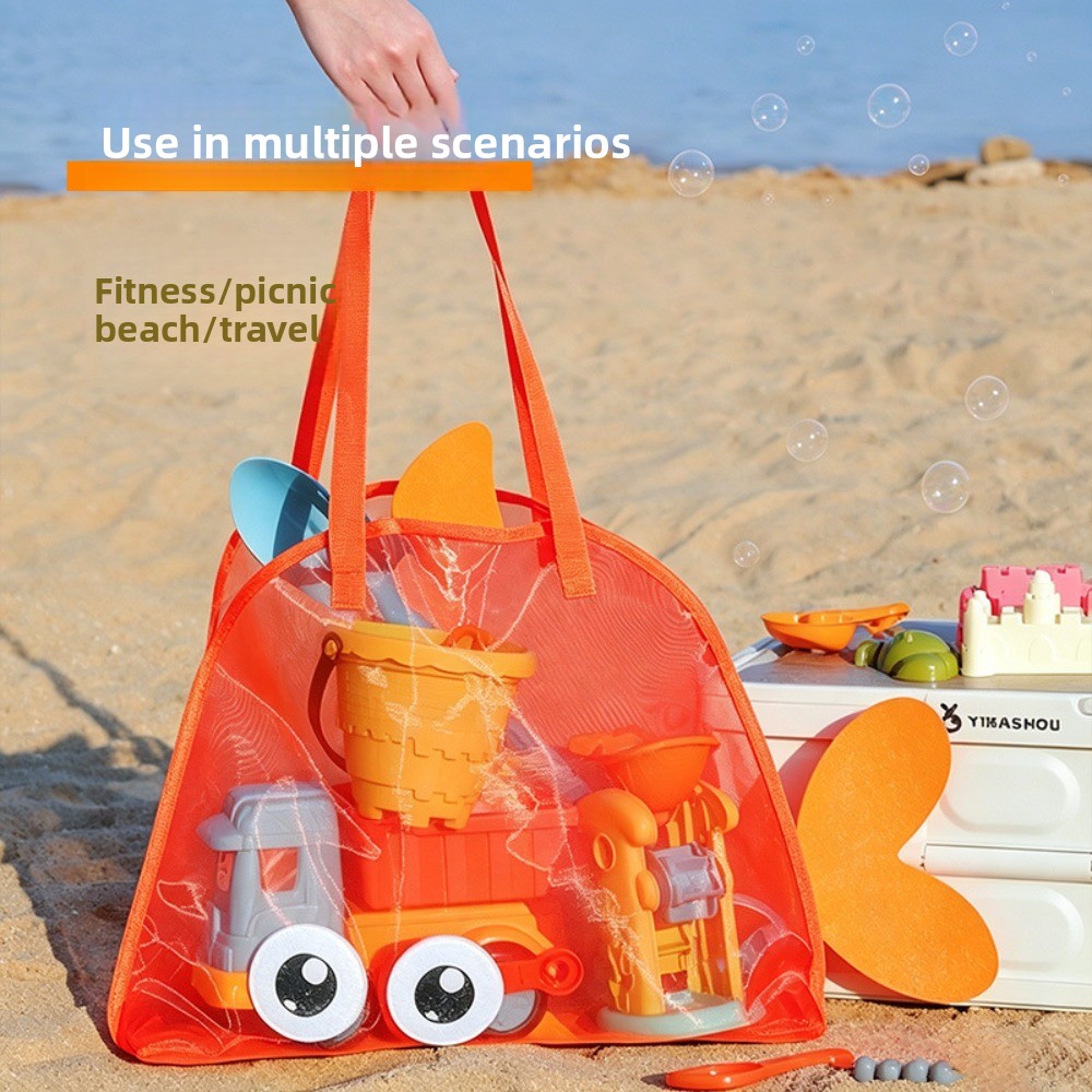 Kids Mesh Beach Bags Colorful  - Kids Toys Shop recension och pris