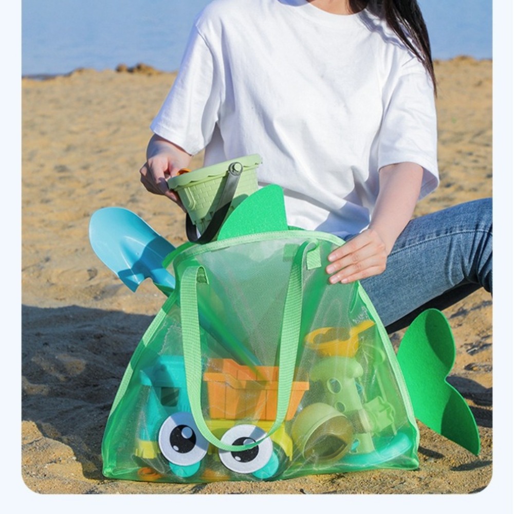 Kids Mesh Beach Bags Colorful  - Kids Toys Shop recension och pris