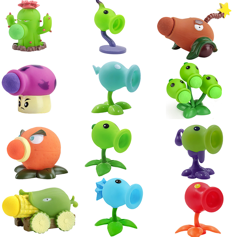 1pcs Plants vs Zombies Peashoo - Kids Zombie Toys recension och pris