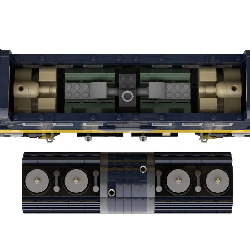 MOC Popular Rail Class 55 Loco - Popular Kids Xmas Toys recension och pris