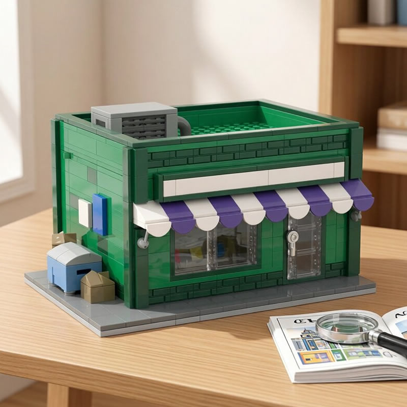 Building Blocks MOC Modular Mi - Kids Toys Shop recension och pris