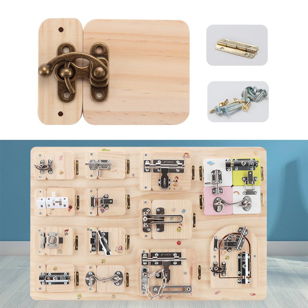 Montessori Busy Board DIY Lock - Kids Toys Shop recension och pris