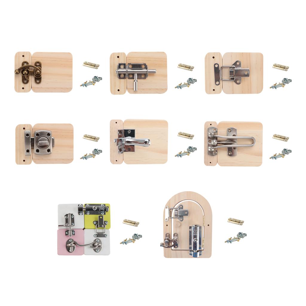Montessori Busy Board DIY Lock - Kids Toys Shop recension och pris