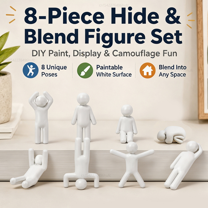 8-Piece Hide & Blend Figure Se - Kids Toys Little People recension och pris