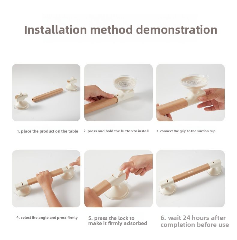 No Drill Suction Grab Bar Bath - Kids & Toys Expo Saudi Arabia recension och pris