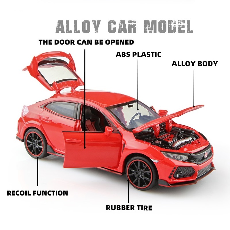 Honda Civic Type R JDM Simulat - Kids Toys Usa recension och pris