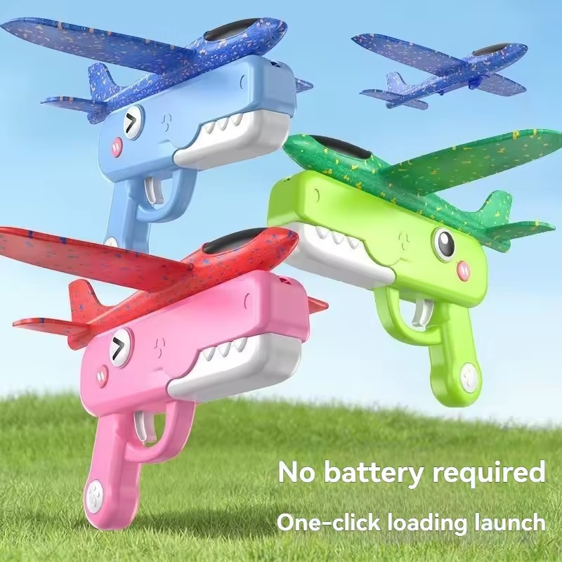 Dinosaur Foam Airplane Launche - Catapult Launcher Toy recension och pris