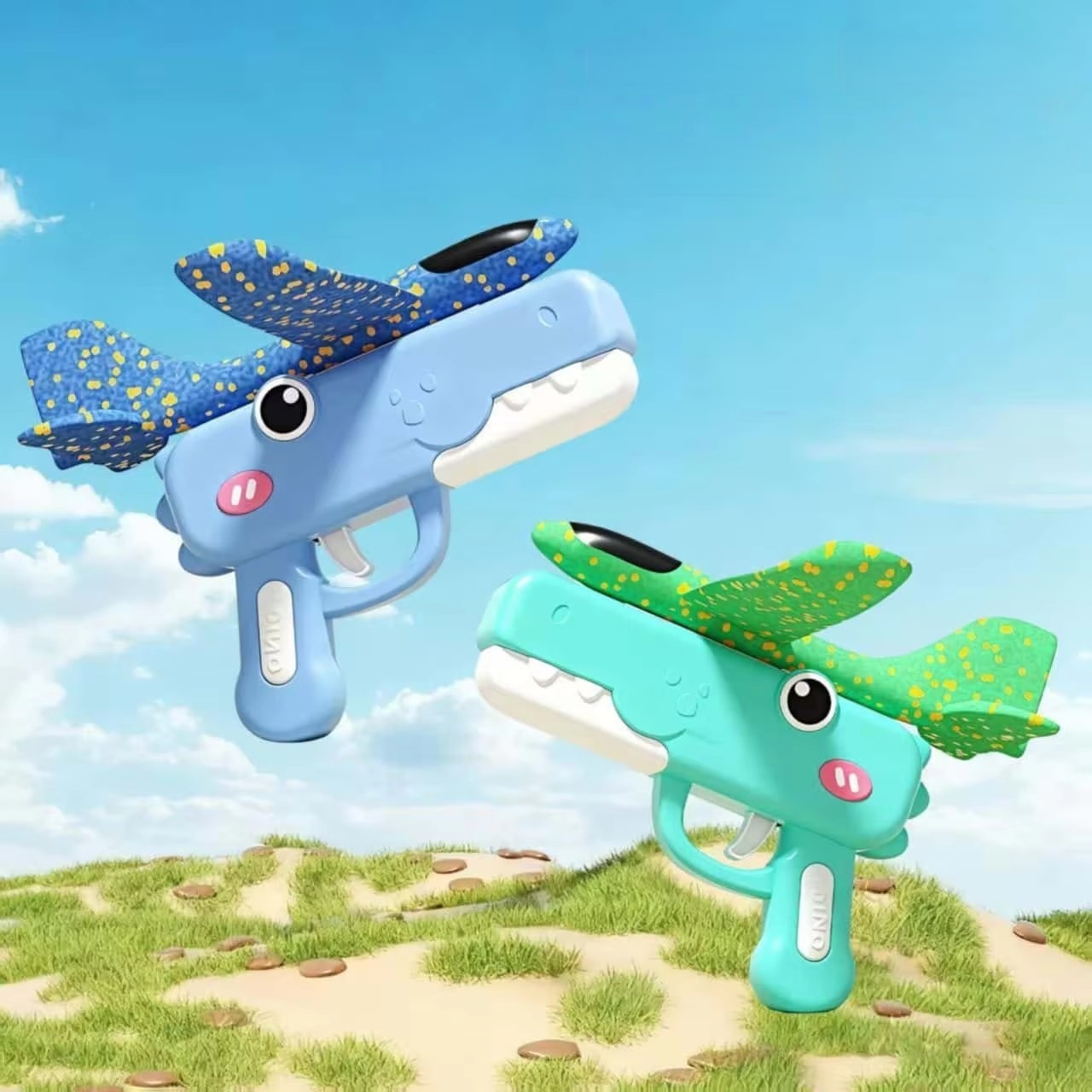 Dinosaur Foam Airplane Launche - Catapult Launcher Toy recension och pris
